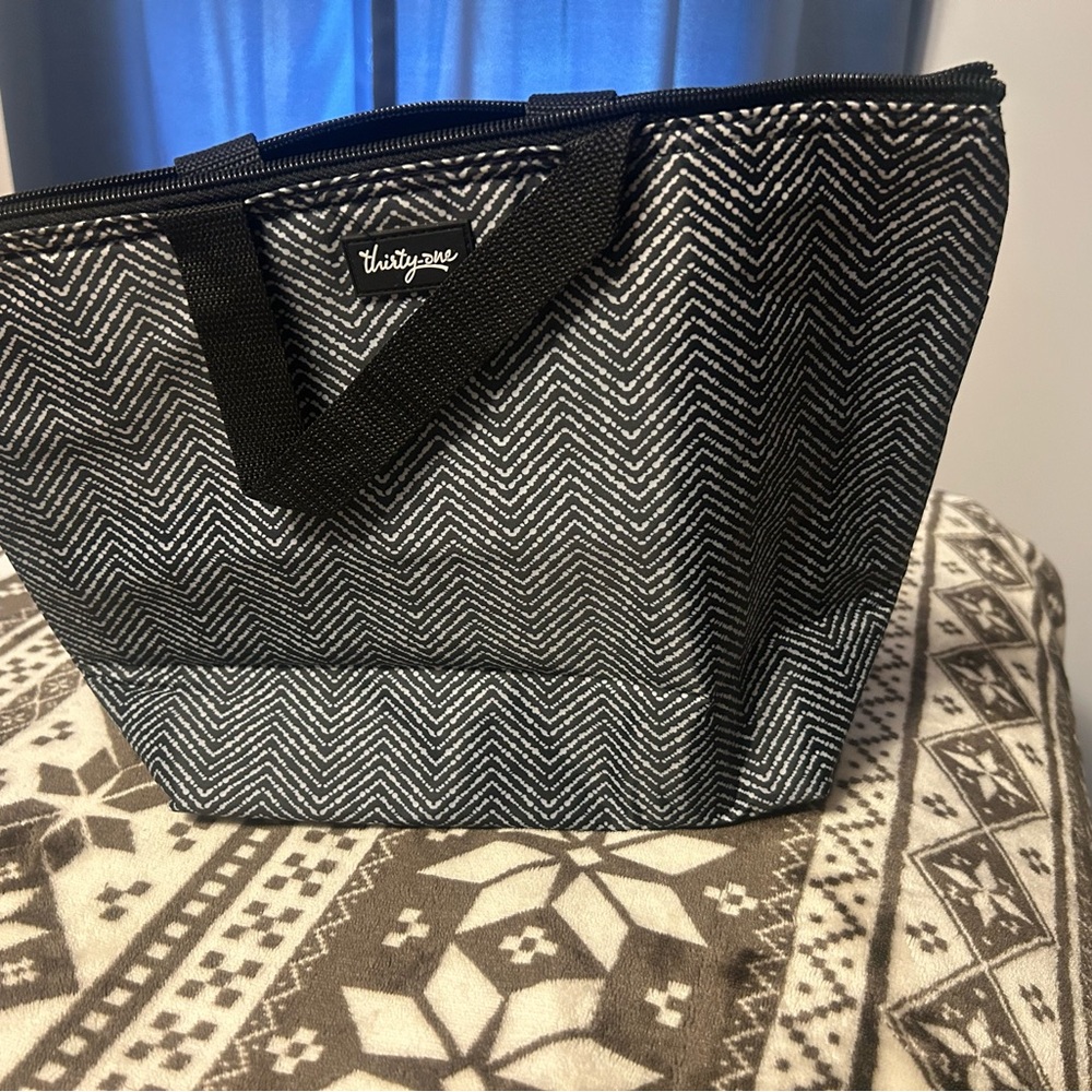 Thirty-one thermal tote herringbone